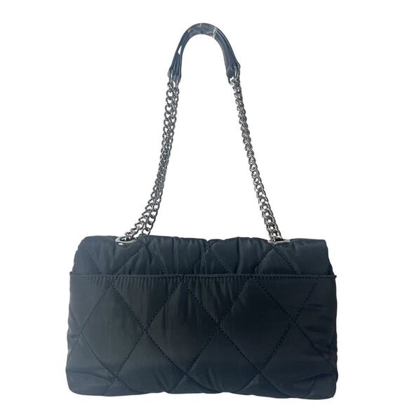 INC International Concepts Shoulder Chain Handbag Quilted Fabric Small Size - Picture 2 of 10